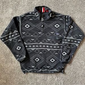 Patagonia Men’s Synchilla Snap T Fleece Sweater Size Medium